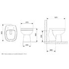 Kit De Bacia Convencional E Itens De Instalação City Celite P