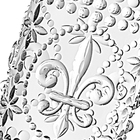 Kit De Banheiro 3 Peças Vidro Detalhe