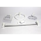 Kit De Banheiro 5 Pecas Branco