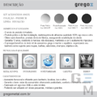 Kit De Banheiro E Prateleira Aço Inox 6 Peças 106dx Decaluxo