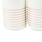 Kit De Banheiro Lavabo 2 Peças Branco E Rose Sab Liquida