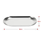 Kit De Banheiro Lavabo 3 Peças Estilo Martelado Prata 3871