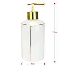 Kit De Banheiro Lavabo Fios Dourados Force Wincy