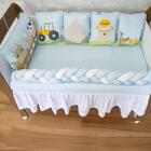 Kit De Berço Com 10 Peças Baby Magia Fazendinha Azul Bebê Car