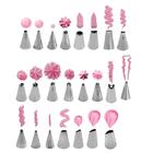 Kit De Bico Para Confeitar Yazi 24 Peças Inox 17788 Yp1724