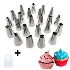 Kit De Bico Para Confeitar Yazi 24 Peças Inox 17788 Yp1724