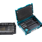 Kit De Brocas E Bits Makpac 65 Peças Makita B-69478