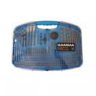 Kit De Brocas Ponteiras E Serras Copo Com 129 Pecas Gamma G19