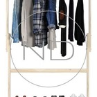 Kit De Cabideiros  Closet Aberto  Moderno