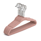 Kit de Cabides Infantil 10 Unidades Veludo Rosa Oikos