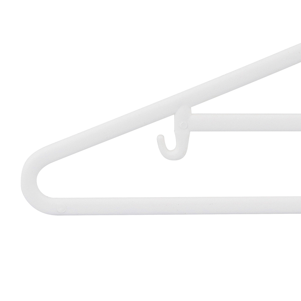 Kit de Cabides Infantil 3 Unidades Branco Plástico Spaceo