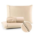 Kit De Cama King 400 Fios 3 Peças Ponto Palito Toque Macio Pa