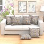 Kit De Capa De Almofada Amarela Grande 2 Unidades 60cm X 60cm