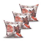 Kit De Capa De Almofada Franci 3 Unidades 45cm X 45cm Tecido