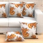 Kit De Capa De Almofada Grande Floral 2 Unidades 60cm X 60cm