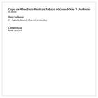 Kit De Capa De Almofada Grande Marrom Lisa 60cm X 60cm 3 Unid