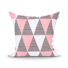 Kit De Capa De Almofada Para Quarto Rosê 2 Unidades 45cm X 45