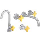 Kit De Capas Para Misturador Disco Com 3 Unidades Amarelo