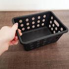 Kit De Cestas 18,6 X 14,2 X 8,2cm Preto Coza