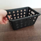 Kit De Cestas 18,6 X 14,2 X 8,2cm Preto Coza