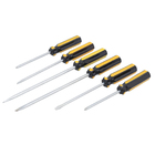 Kit Chaves de Fenda Philips c/ Rack p/ Fixação na Parede 6 pç - Western