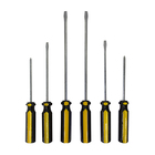 Kit de Chaves de Fenda Philips com 6  peças  e Rack para fixação na parede Western