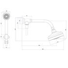 Kit De Chuveiro Deca Acqua Plus Com Desviador E Ducha Manual