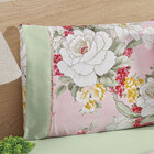 Kit De Cobre Leito Tamanho Queen 200 Fios Verde Floral Natura