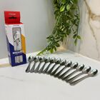 Kit De Colheres Café Cromada 12 Unidades Mimo Style