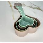 Kit De Colheres Medidoras Coração 4 Peças Plavale