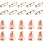 Kit De Consumíveis Plasma Ipt40 Pt40 Ipt60 Pt60: 10 Bicos + 1