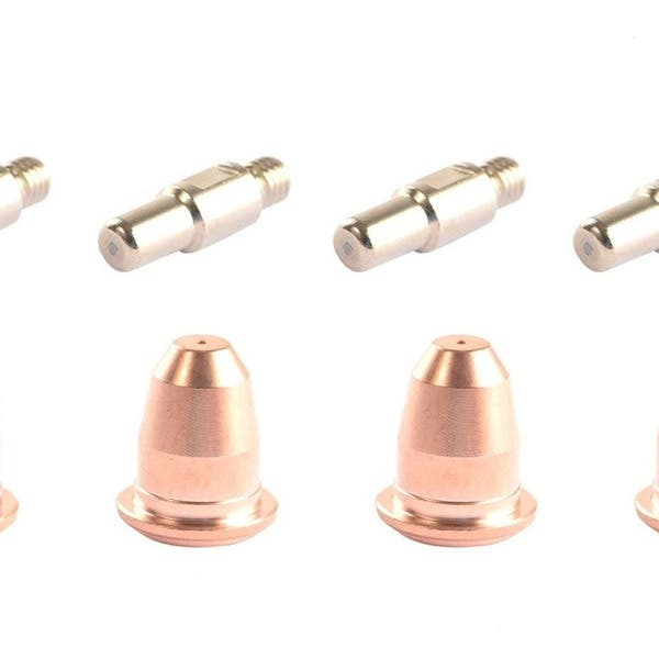 GPCS Long Drag Tip Set For Plasma Cutters – 6-Piece Kit For IPT40, PT40, IPT60, PT60 Torches