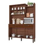 Kit De Cozinha 6 Portas E 2 Gavetas Udine Ripado Off White