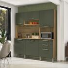 Kit De Cozinha Com 2 Gavetas Cuenca Freijó Real