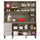 Kit De Cozinha Com 6 Portas E 3 Gavetas 1 60m Mônaco Cor Malb