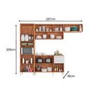 Kit De Cozinha Completa 3 Peças Carménère  (1 Armário + 1 Bal