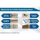 Kit De Cozinha Modulada 3 Peças Maxxi  (2 Armários + 1 Panele
