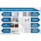 Kit De Cozinha Modulada 3 Peças Star New  (2 Armários + 1 Pan