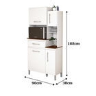 Kit De Cozinha Pérola 0.90 Branco – Vitamov