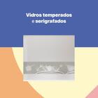 Kit De Cozinha Rubi Glass 4 Pt 1 Gv Branco E Preto