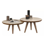 Kit De Duas Mesas Para Sala De Estar Tripé Luma - Jm3 Móveis