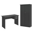 Kit De Escritorio Gabão Preto Onix