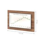 Kit De Escritório Império Noce Preto