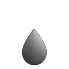 Kit de Espelhos Decorativos Gota Cinza 4 Peças Conthey