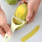 Kit De Facas 6 Peças Coloridas Tesoura Faca Antiaderente Com