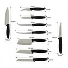 Kit De Facas 9 Peças Preto Tramontina Plenus Original