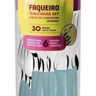Kit De Faqueiro Ipanema Em Aço Inox 3 Unidades Com 30 Peças