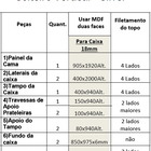 Kit De Ferragens Cama Retrátil Solteiro Vertical - Com Estrad