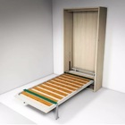Kit De Ferragens Cama Retrátil Solteiro Vertical - Com Estrad