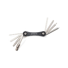 Kit De Ferramentas Multitool 9 Funções Para Bicicleta Preto M